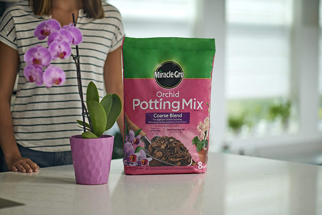 Miracle-Gro Orchid Potting Mix Coarse Blend -  8 Qt. [House & Home]