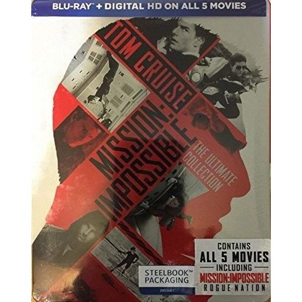 Mission: Impossible - The Ultimate Collection 5-Pack SteelBook [Blu-Ray Box Set]