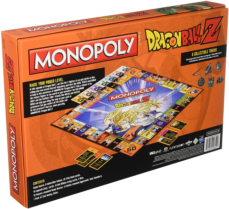 Monopoly: Dragon Ball Z Edition [Board Game, 2-6 Players]