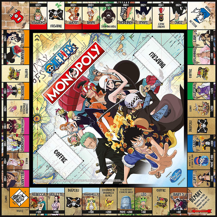 Monopoly: One Piece Edition [Board Game, 2-6 Players]