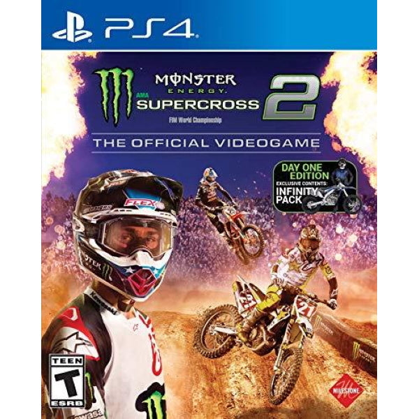 Monster Energy Supercross: The Official Videogame 2 - Day One Edition [PlayStation 4]