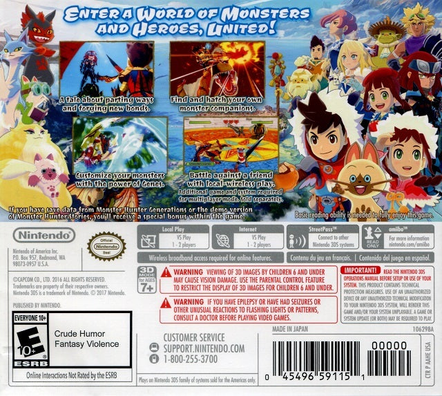 Monster Hunter Stories [Nintendo 3DS]