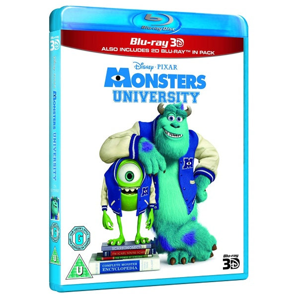 Disney Pixar Monsters University [3D + 2D Blu-Ray]