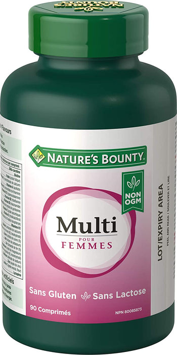 Nature's Bounty Women's Multivitamin - 90 Tablets [Healthcare]