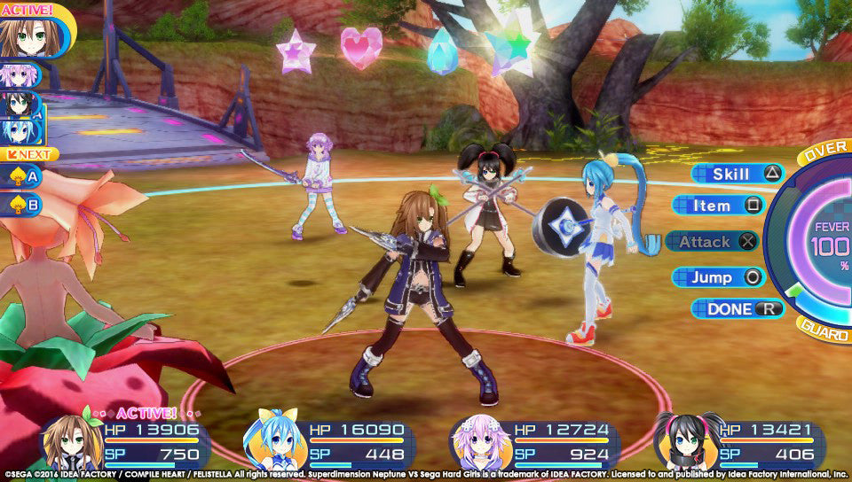 Superdimension Neptune VS Sega Hard Girls [Sony PS Vita]