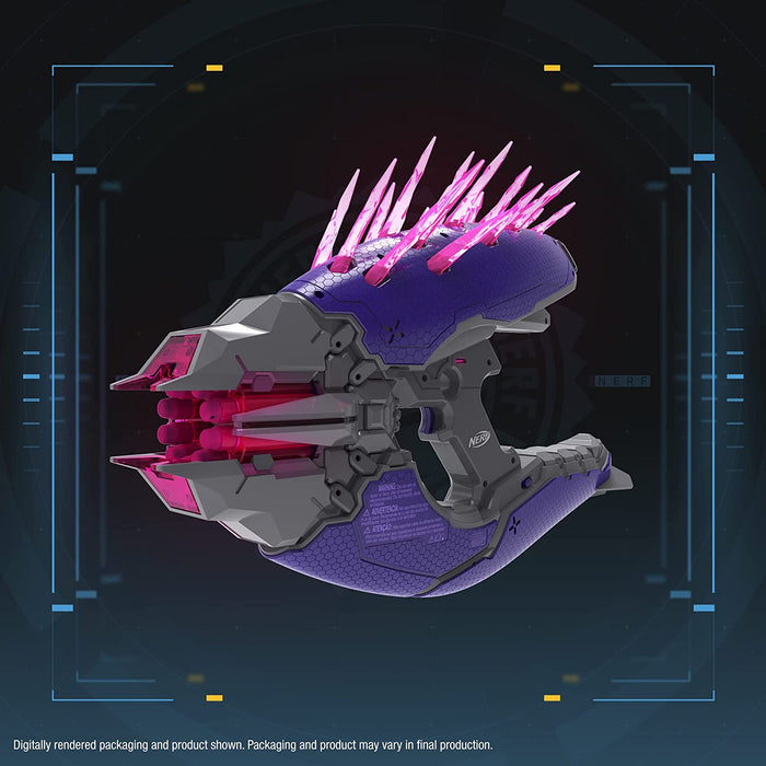 Nerf LMTD Halo Needler Dart-Firing Blaster [Toys, Ages 8+]