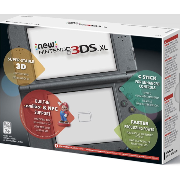NEW Nintendo 3DS XL - Black [NEW Nintendo 3DS XL System]