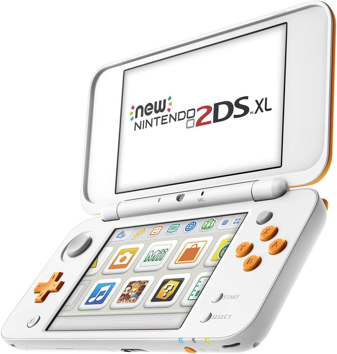 NEW Nintendo 2DS XL Console - Orange and White - Includes Mario Kart 7 [NEW Nintendo 2DS System]