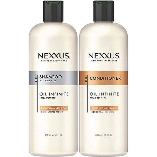 Nexxus Oil Infinite 25 OZ / 739 mL Shampoo & Conditioner Set [Hair Care]