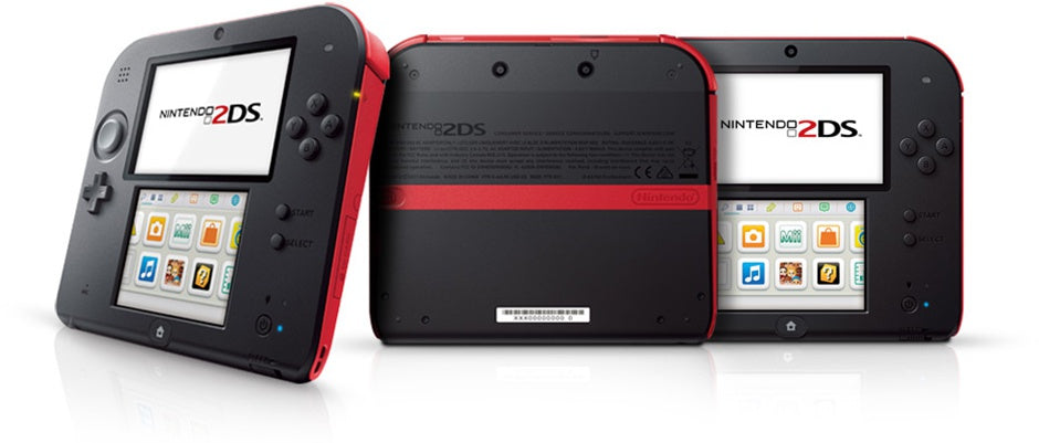 Nintendo 2DS Console - Crimson Red - Includes Mario Kart 7 [Nintendo 2DS System]