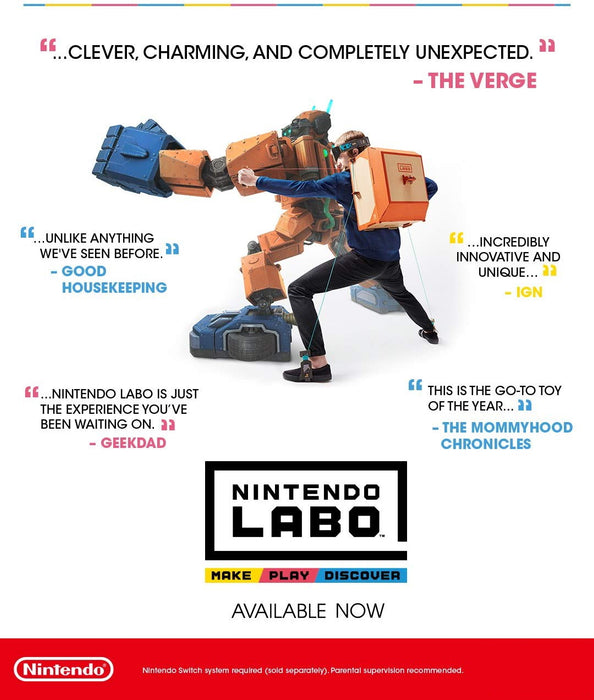 Nintendo Labo Toy-Con 02: Robot Kit - Japanese Version [Nintendo Switch]
