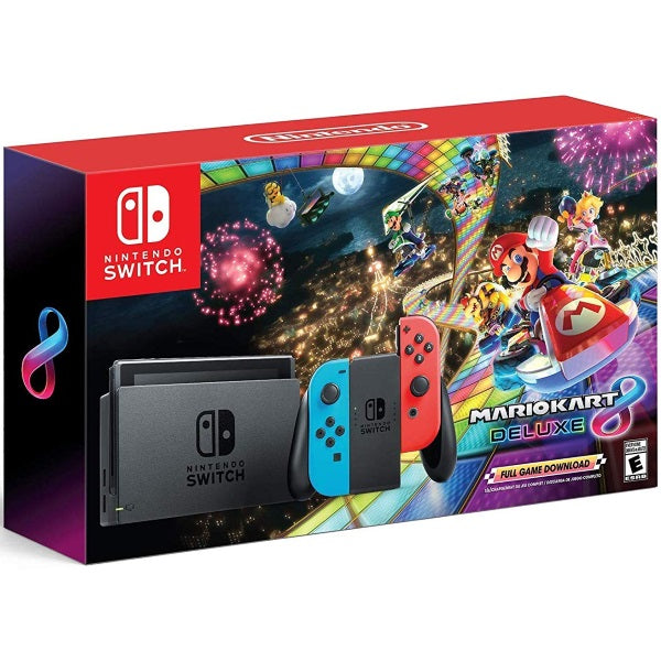 Nintendo Switch Console - Mario Kart 8 Deluxe Edition [Nintendo Switch System]