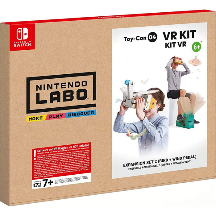 Nintendo Labo Toy-Con 04: VR Kit - Expansion Set 2 - Bird + Wind Pedal [Nintendo Switch]