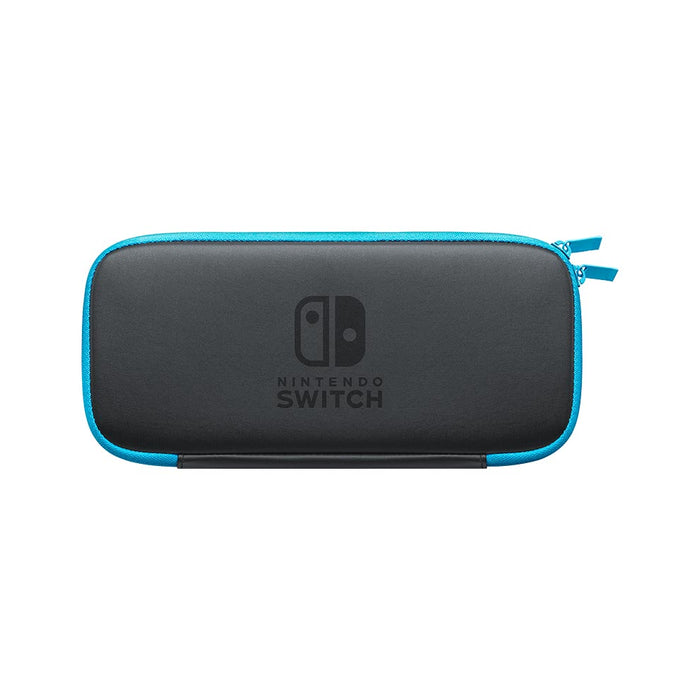 Nintendo Switch Console - Neon Blue & Neon Red Joy-Con + 12 Month Individual Membership Nintendo Switch Online + Carrying Case [Nintendo Switch System]