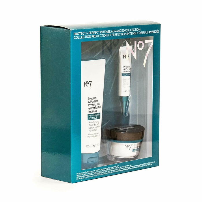 No7 Protect & Perfect Intense Advanced Collection - Body Serum + Day & Eye Cream [Skincare]