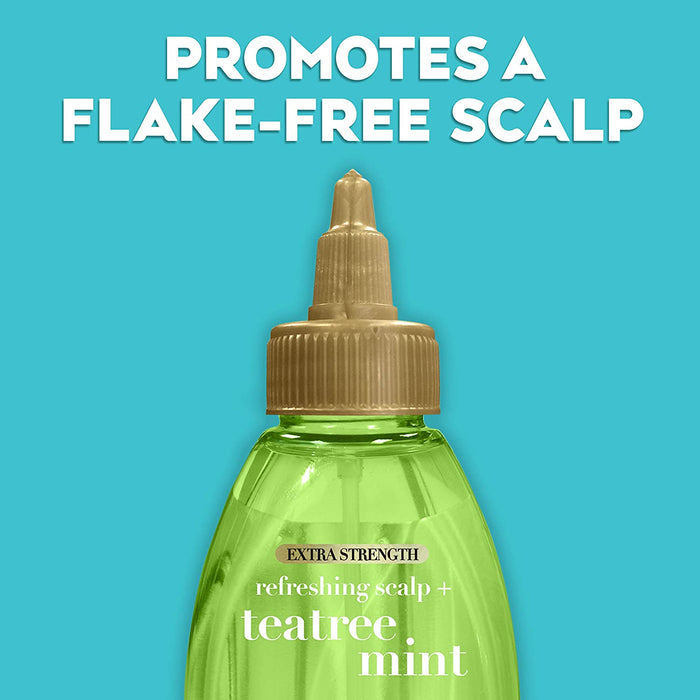 OGX Tea Tree Mint Extra Strength Scalp Treatment - 118mL / 4 Fl Oz [Hair Care]