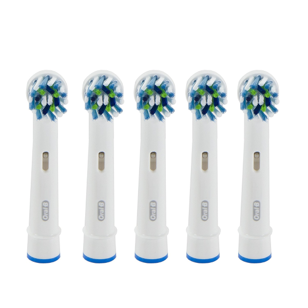 Oral-B Cross Action Electric Toothbrush Replacement Heads - 5-Count Refill [Personal Care]