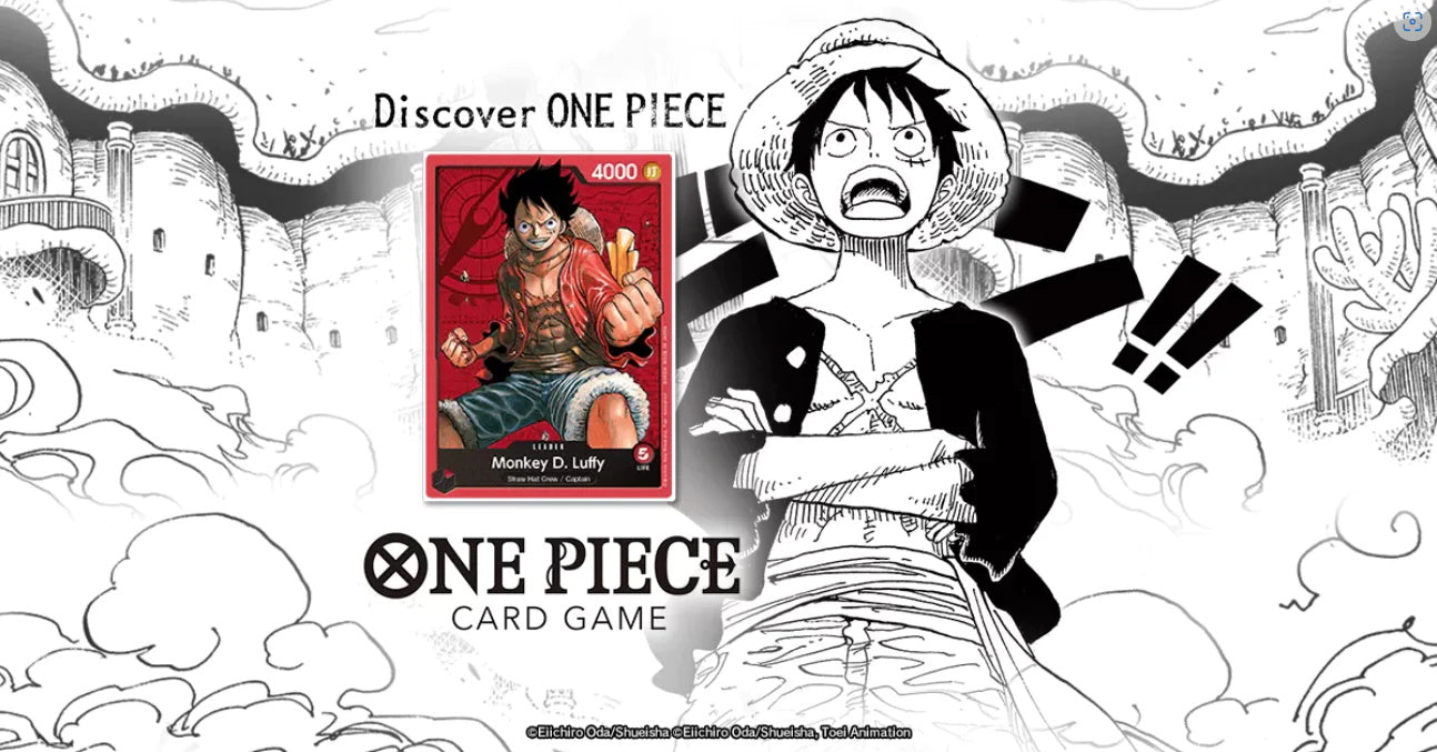 One Piece Card Game: Straw Hat Crew Starter Deck [Card Game, 2 Players]
