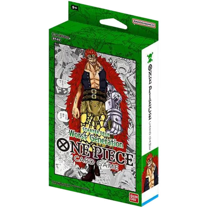 One Piece Card Game: Worst Generation Starter Deck [Card Game, 2 Players]