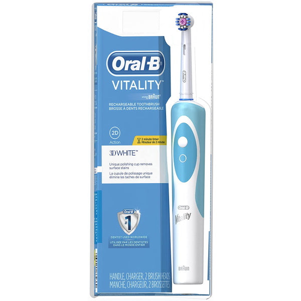 Oral-B Vitality 3D White Electric Rechargeable Toothbrush [Personal Care]