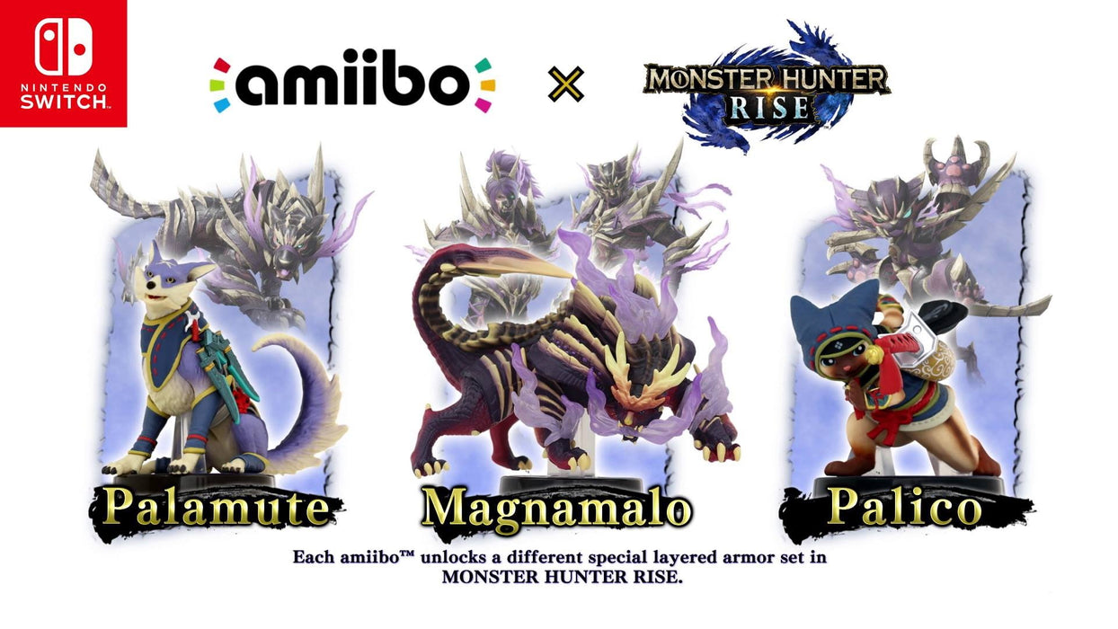 Palamute Amiibo - Monster Hunter Rise Series [Nintendo Accessory]
