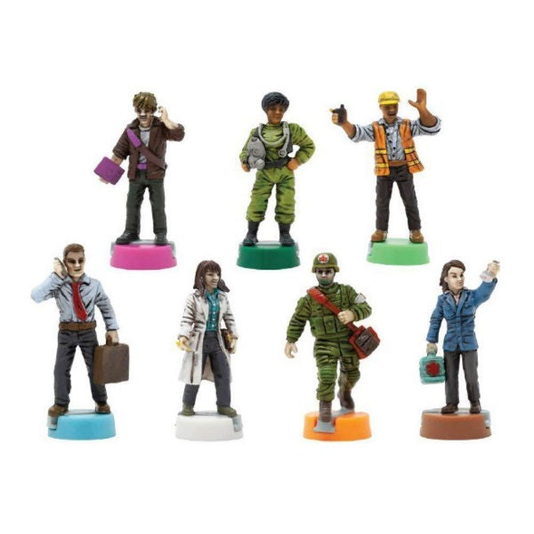 Pandemic: 10th Anniversary Edition - 7 Painted Figures [Board Game Accessory]