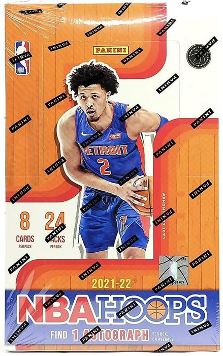 Panini NBA Hoops Basketball Hobby Box 2021-22 - 24 Packs