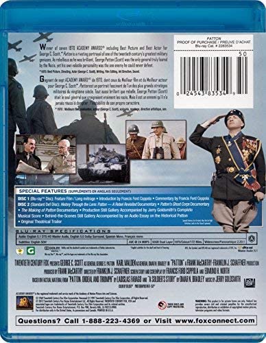 Patton [Blu-ray + DVD]