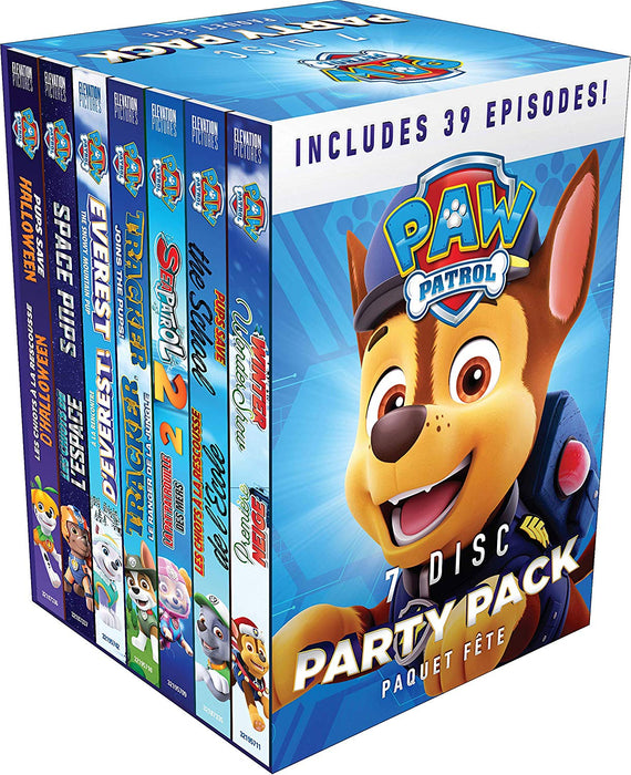 PAW Patrol: 7 Disc Party Pack - Includes 39 Episodes [DVD Box Set]
