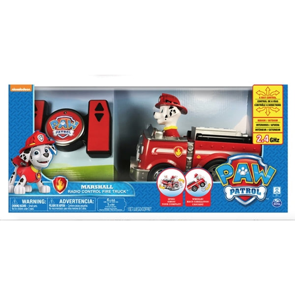PAW Patrol R/C - Marshall Remote Control Fire Truck [Toys, Ages 3+]