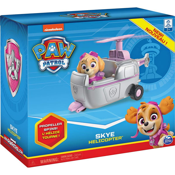 PAW Patrol Skye's Helicopter with Collectible Figure [Toys, Ages 3+]