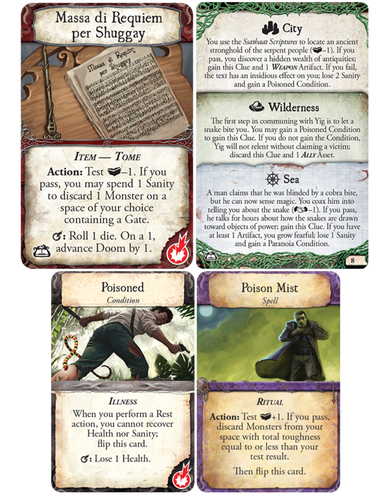 Eldritch Horror: Forsaken Lore Expansion [Board Game, 1-8 Players]