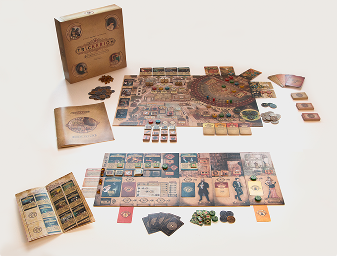 Trickerion: Legends of Illusion [Board Game, 2-4 Players]
