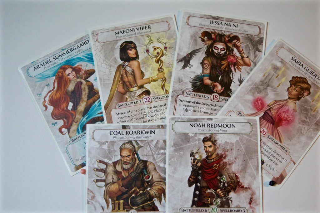 Ashes: Rise of the Phoenixborn [Card Game, 2-4 Players]