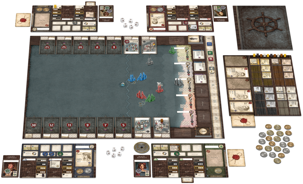 SeaFall: A Legacy Game [Board Game, 3-5 Players]