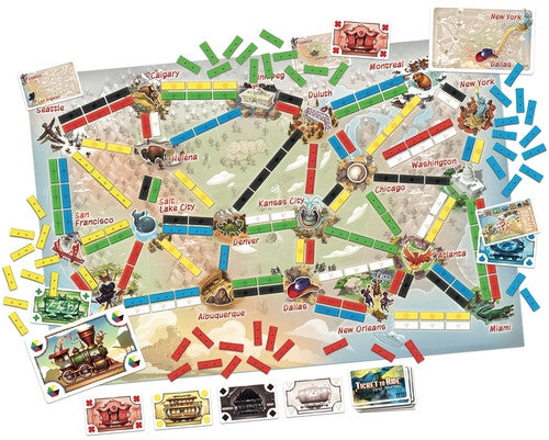 Ticket to Ride: First Journey [Board Game, 2-4 Players]