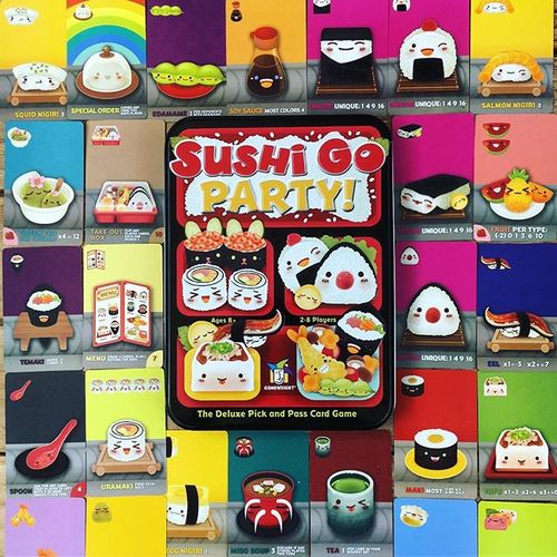 Sushi Go Party! - The Deluxe Pick and Pass Card Game