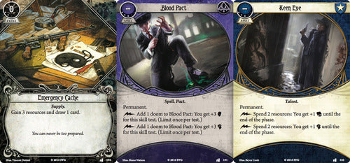 Arkham Horror: The Card Game - Blood on the Altar Mythos Pack [Card Game, 1-4 Players]