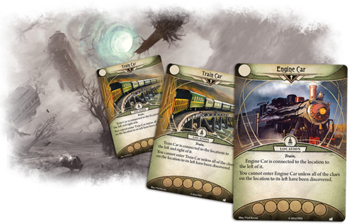 Arkham Horror: The Card Game - The Essex County Express Mythos Pack [Card Game, 1-4 Players]
