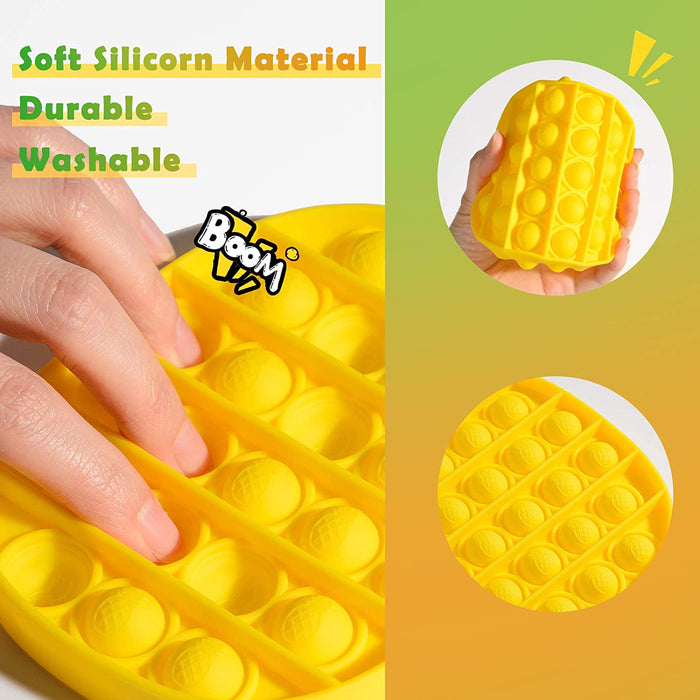 Pineapple Push Pop Bubble Fidget Toy [Toys, Ages 3+]
