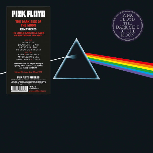 Pink Floyd - The Dark Side Of The Moon (Remastered) [Audio Vinyl]
