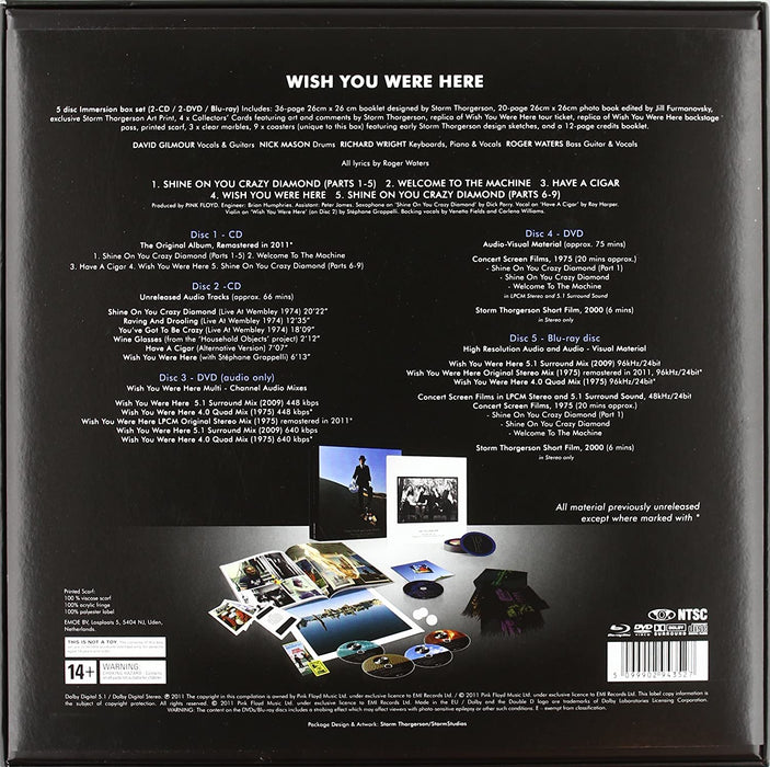Pink Floyd - Wish You Were Here Immersion Box Set [Audio CD]