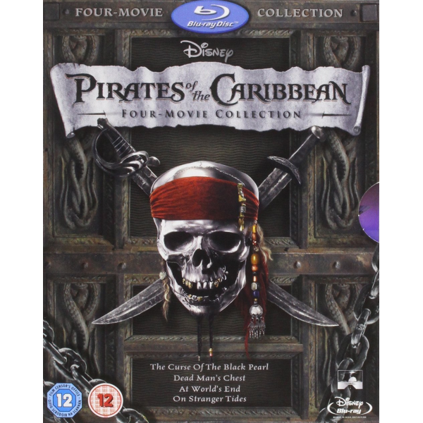 Pirates of the Caribbean: Four-Movie Collection [Blu-Ray Box Set]