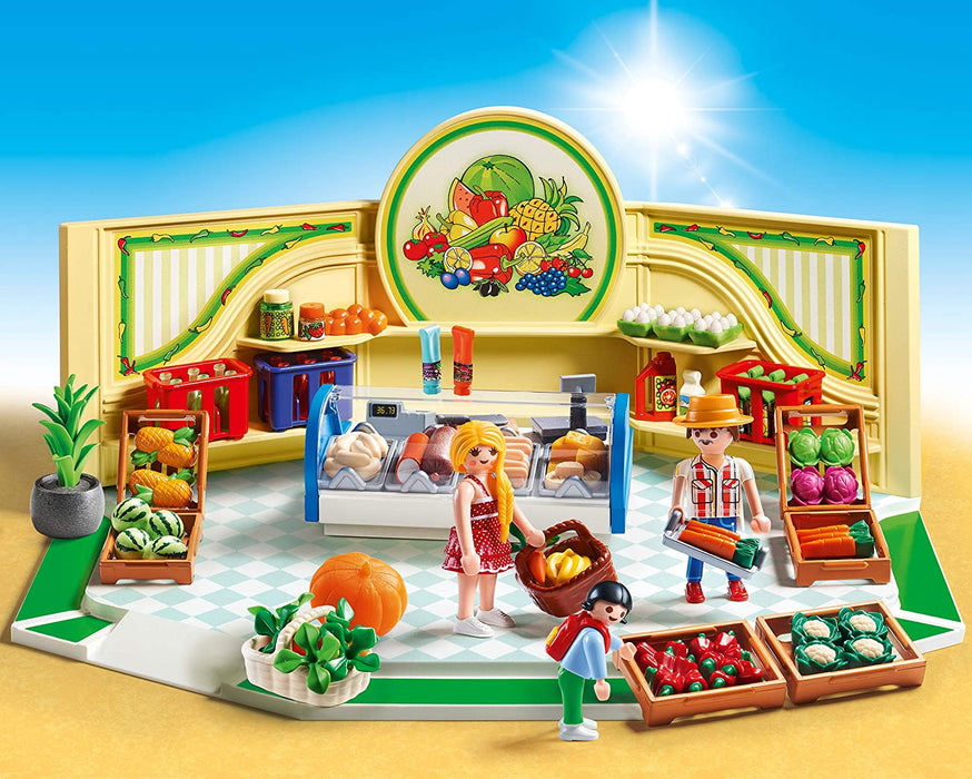 Playmobil City Life: Grocery Shop - 113 Piece Playset [Toys, #9403, Ages 3+]