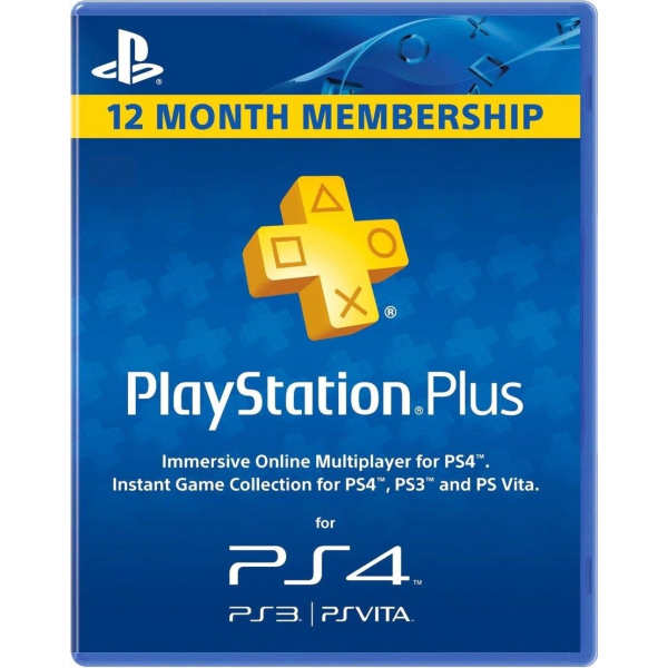 Sony PlayStation PLUS Live 1 Year / 12 Month Membership Card [PlayStation Accessory]