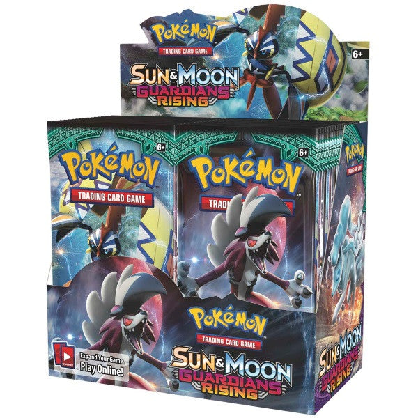Pokemon TCG Sun & Moon - Guardians Rising Booster Box - 36 Packs — Shopville