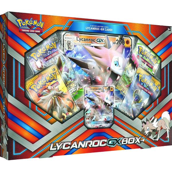 Pokemon TCG Lycanroc-GX Box