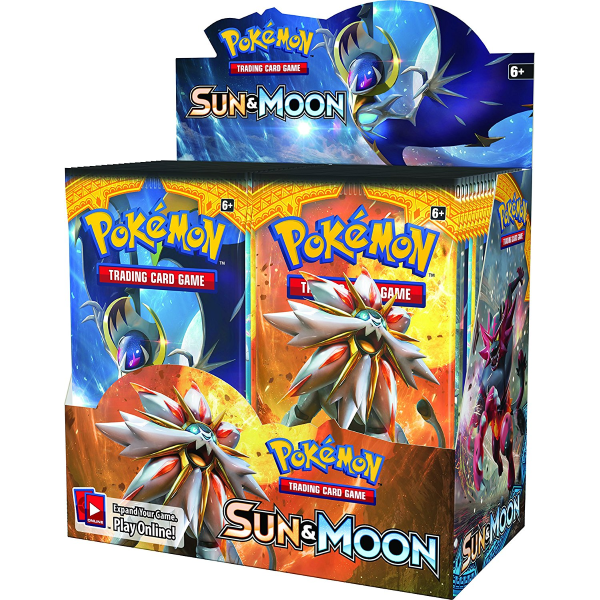 Pokemon TCG Sun & Moon Booster Box - 36 Packs