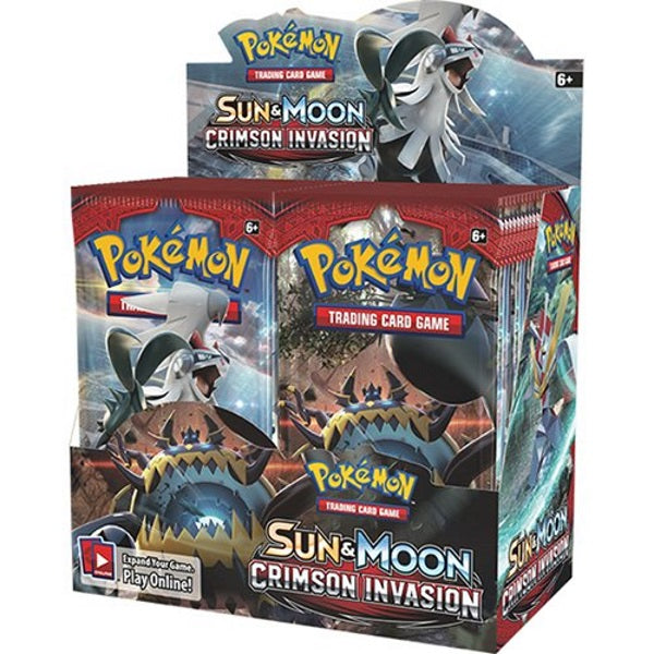 Pokemon TCG Sun & Moon - Crimson Invasion Booster Box - 36 Packs
