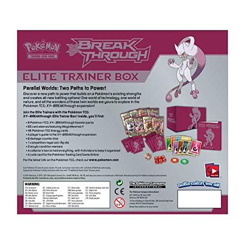 Pokemon TCG: XY - BREAKthrough Elite Trainer Box - MewTwo Y